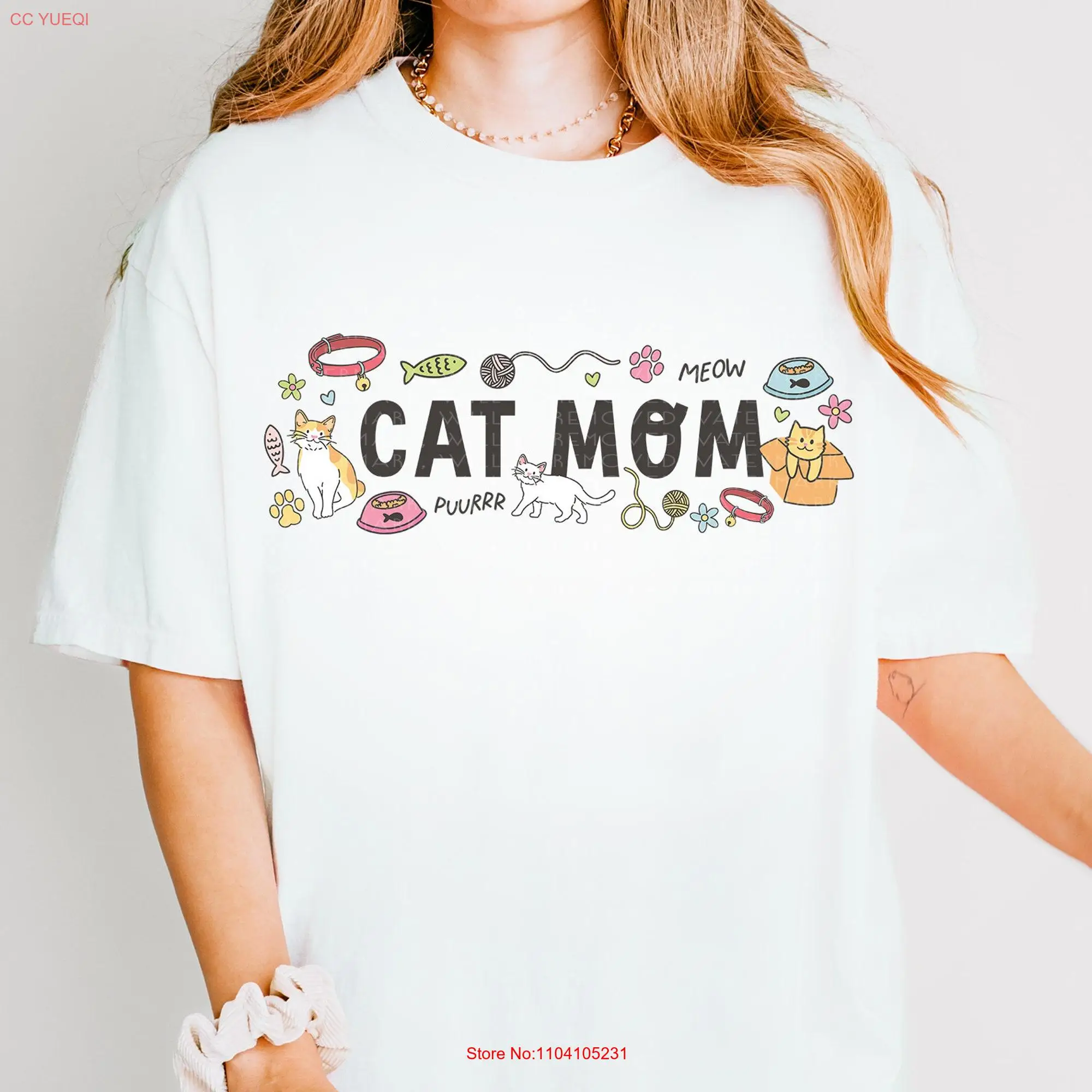 Cat Mom T Shirt s Mama Pet Lover New Mothers Day Parent SweaT Owner long or short sleeves