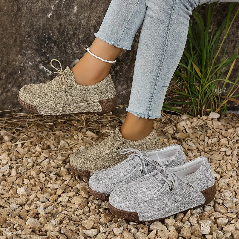 2026 New Women's Sneakers Platform Casual Outdoor Walking Design Vulcanized Shoes Fashion Female Footwear Женская Обувь