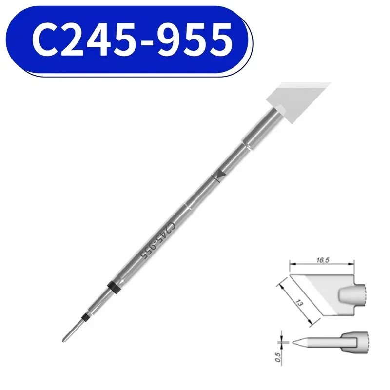 Pointe de fer à souder de rechange OEM C245 Série C245 Buse de soudage C245-SK Compatible avec la station de soudage I2C T245