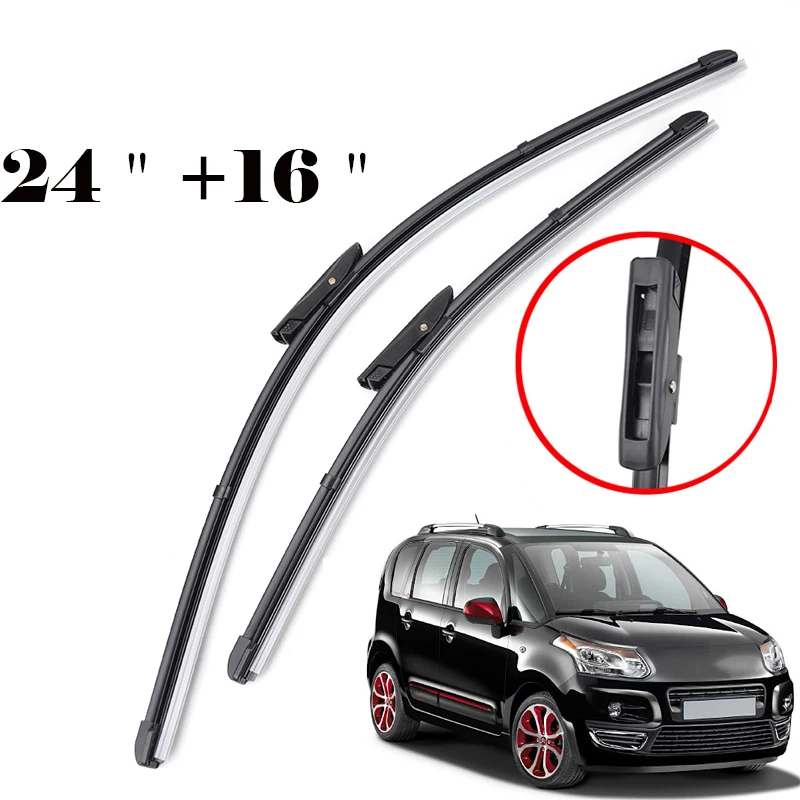 Misima Windshield Windscreen Wiper Blades For Citroen DS3 C3 Picasso 2011 2012 2013 2014 2015 2016 2017 Front Window Wiper