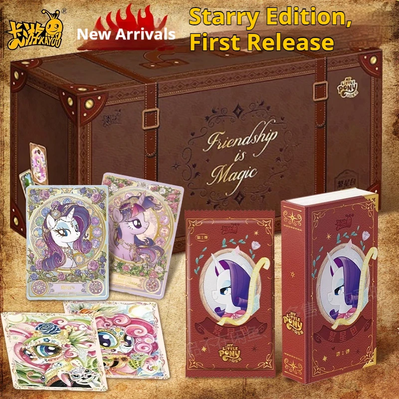 

KAYOU My Pony Friendship Eternal Stars посылка кинокарта Сумеречная сверкающая аниме периферийные устройства редкая коллекционная карта игрушка в подарок