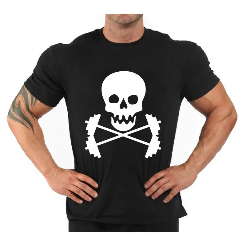 

Футболка для бодибилдинга и фитнеса Palestra «Скелет»