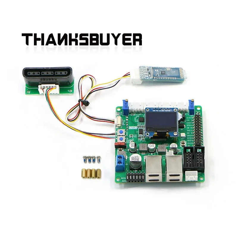 C50C Robot Controller Board Brushed Motor Control Module With / Without Driver Board for ROS Smart Robot Car Chassis Project