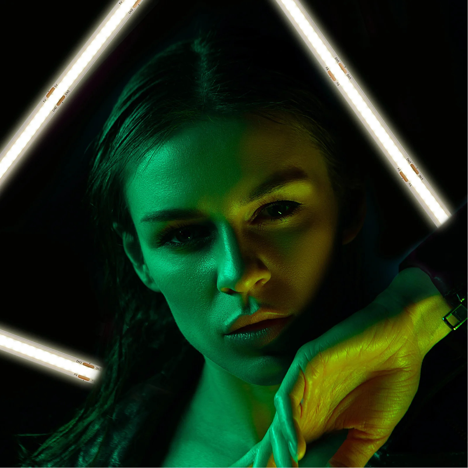 

Touch Control Tape Led Strip Rope Strip Light For Christmas Party Light Accessories Holiday Flexible Lighting Decor