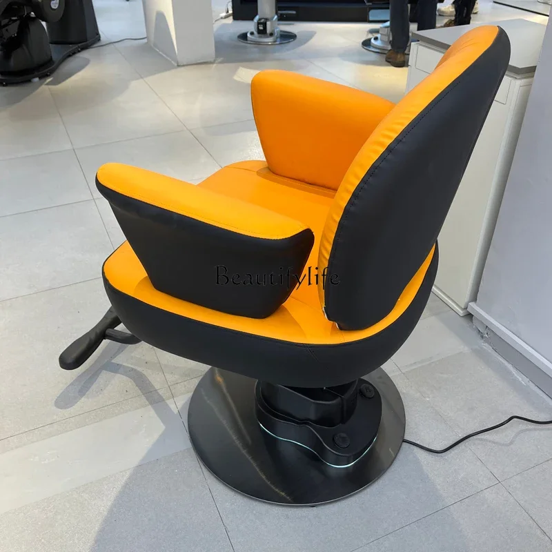 Silla de peluquería de elevación eléctrica inalámbrica, silla de corte de pelo Simple para Barbero VIP, dedicada, nueva