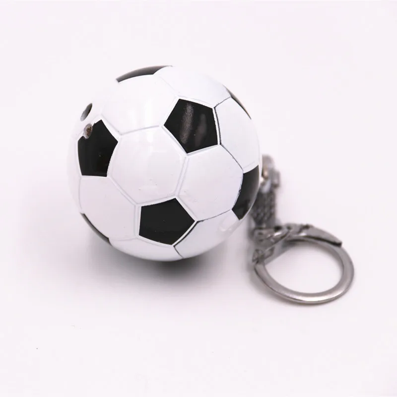 Creative Basketball Football Butane Gas Lighter  Keychain Mini Open Fire Windproof Torch Lighter Smoking Accessories Funny Gift