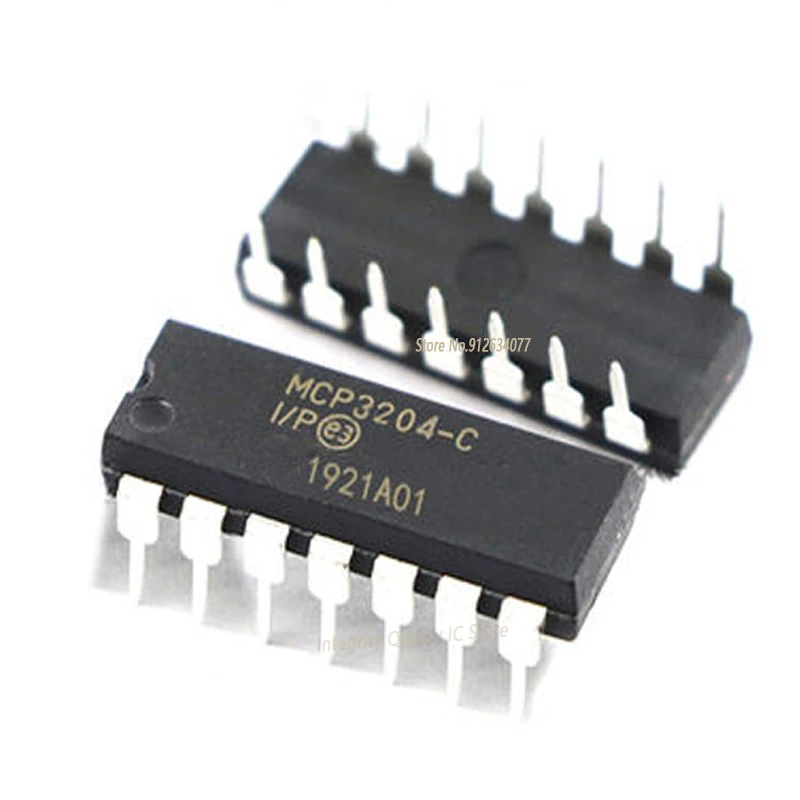 5PCS/lot MCP3204-CI/P  MCP3204 3204 MCP42010-I/P MCP42010 42010 DIP-14 New and original Quality Assurance