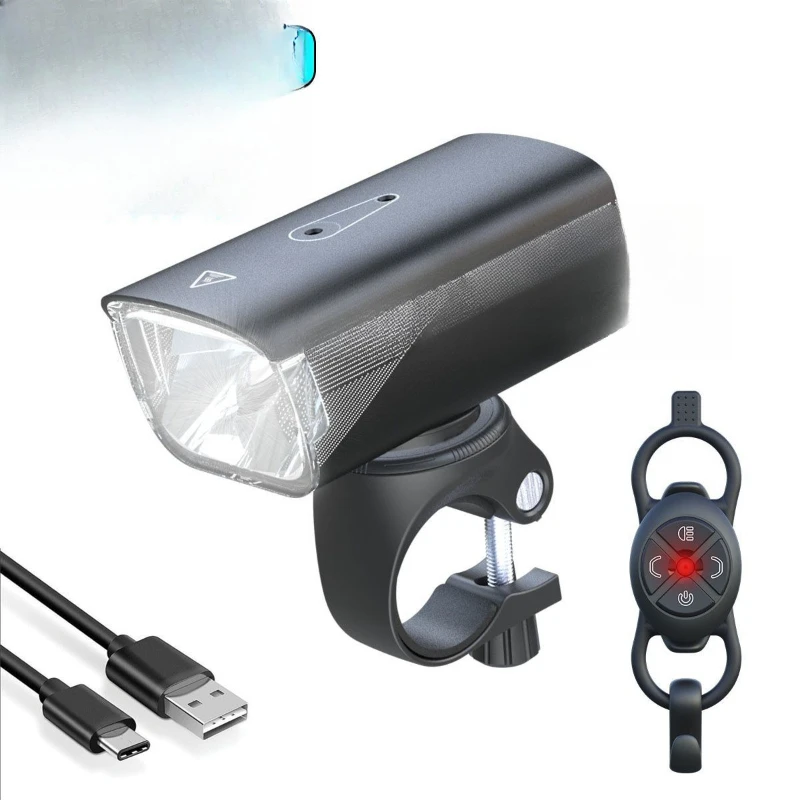 

Hanging installation bicycle headlights wireless remote control anti-glare riding