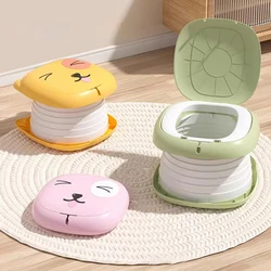 Toilette pieghevole per bambini toilette da viaggio per bambini vasino per bambini portatile sigillato orinatoio antiodore