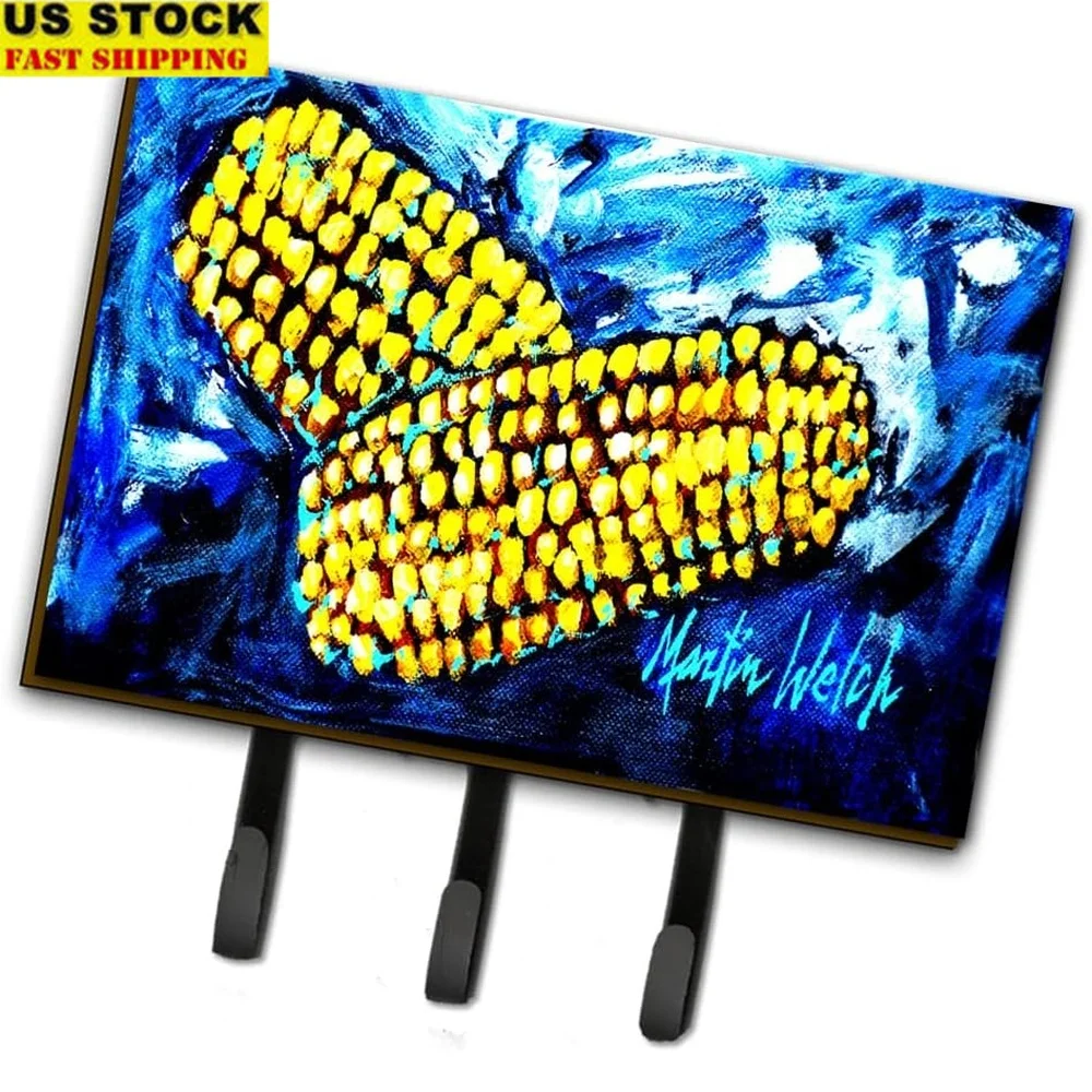 

Durable Wall Mounted Key Holder Leash Hooks Coat Rack Compact Design Easy Installation Perfect Home Organization Gifts