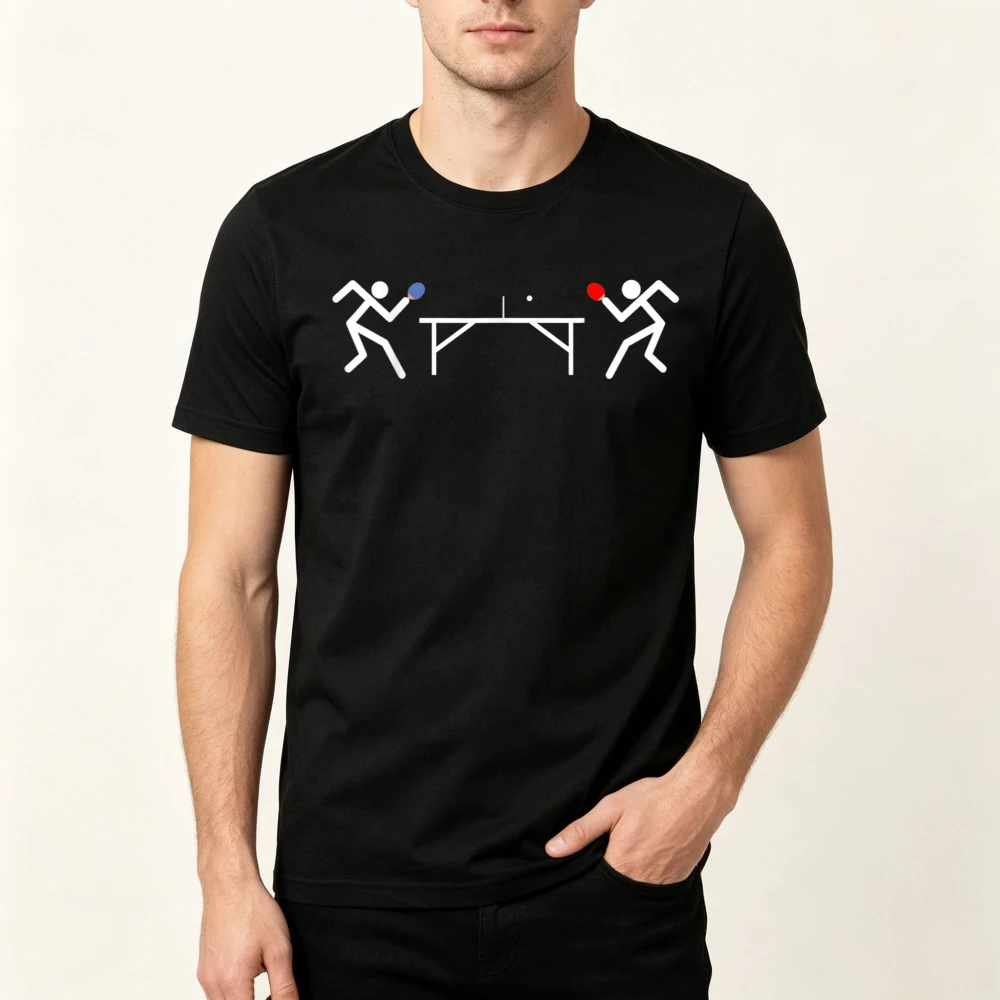 Table Tennis Graphics - Tafeltennis Ping Pong Speler Liefhebber T-Shirt