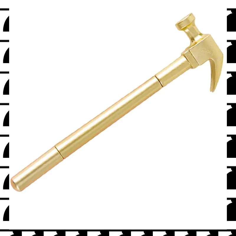 

A44U милый пластиковый набор ручек с золотым молотком для креативных школьных принадлежностей Kawaii, забавные подарочные призы, 100 шт.