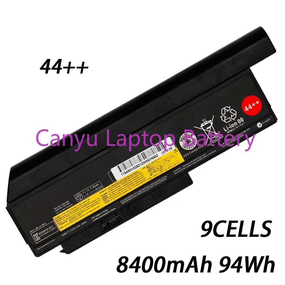 45N1022 Voor Lenovo Thinkpad X230 X230I X230S 45N1019 45N1172 45N1020 45N1021 45N1024 45N1025 45N1028 9 cellen 44 + + Laptop batterij