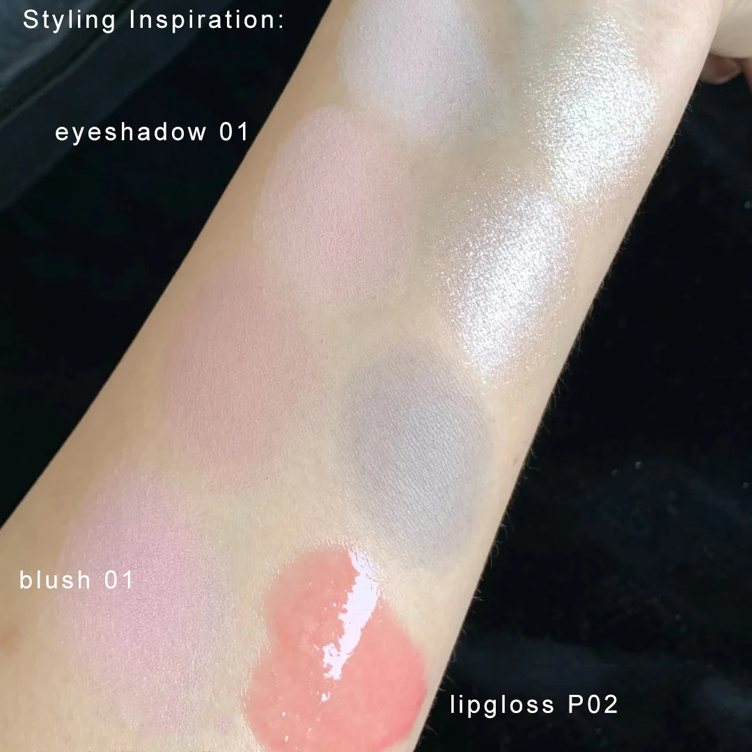 フラワーノーズ シェルズ ジュエル アイシャドウパレット 6色 マット＆シマー 高発色 長持ち メイクアップパレット オーシャンテーマ