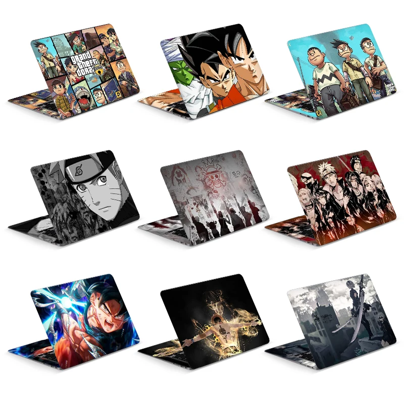 

DIY Laptop Skins Stickers Anime Cover Boy Skin 13.3"15.6"17" Decal for Macbook/Lenovo/HP/Asus/Dell/Acer Waterproof Case Sticker