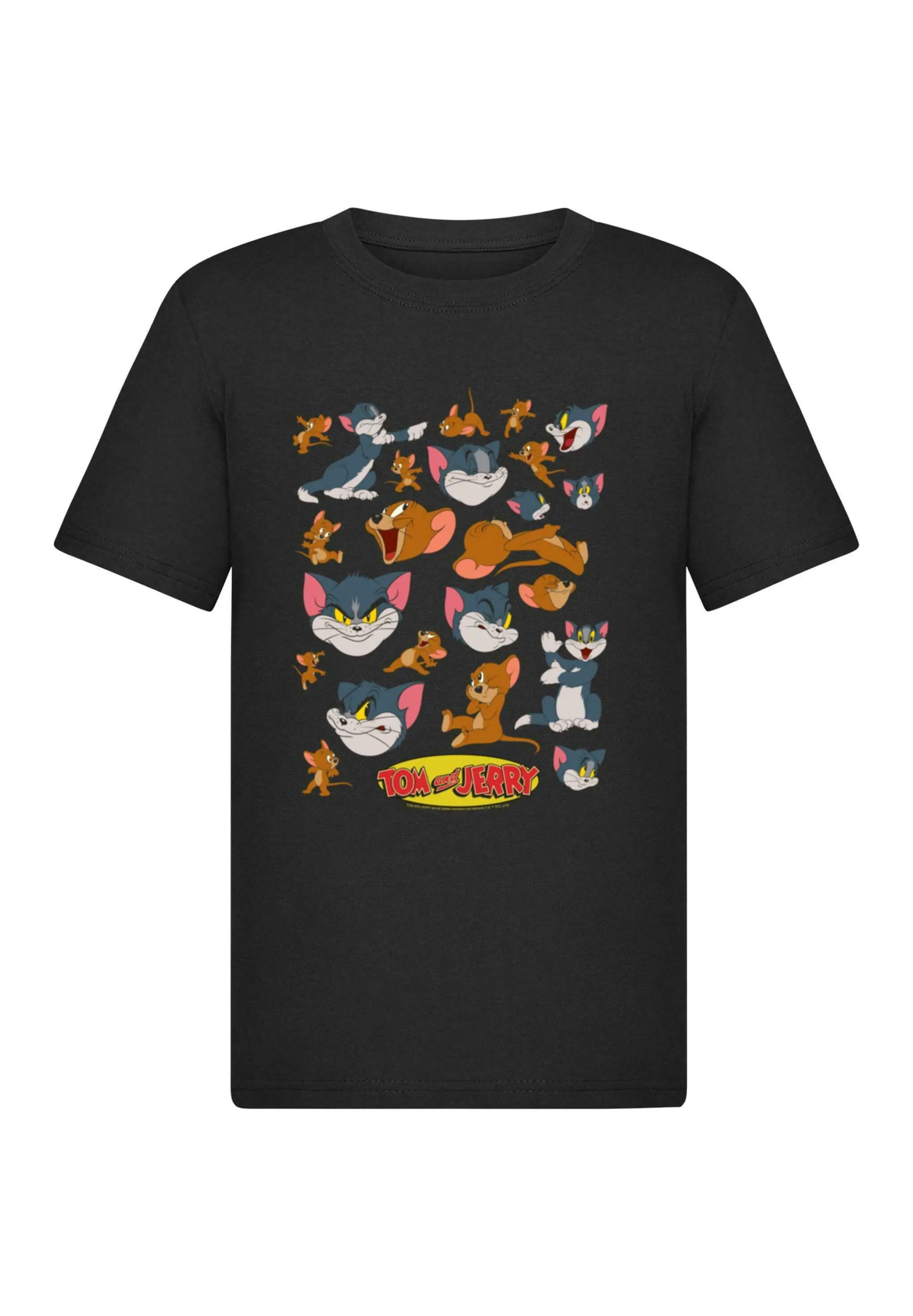 

Tom and Jerry Graphic Printing Summer Autumn Winter Cotton Men's and Women's T-Shirts Short Sleeves Luxury Outdoor Sports Brand