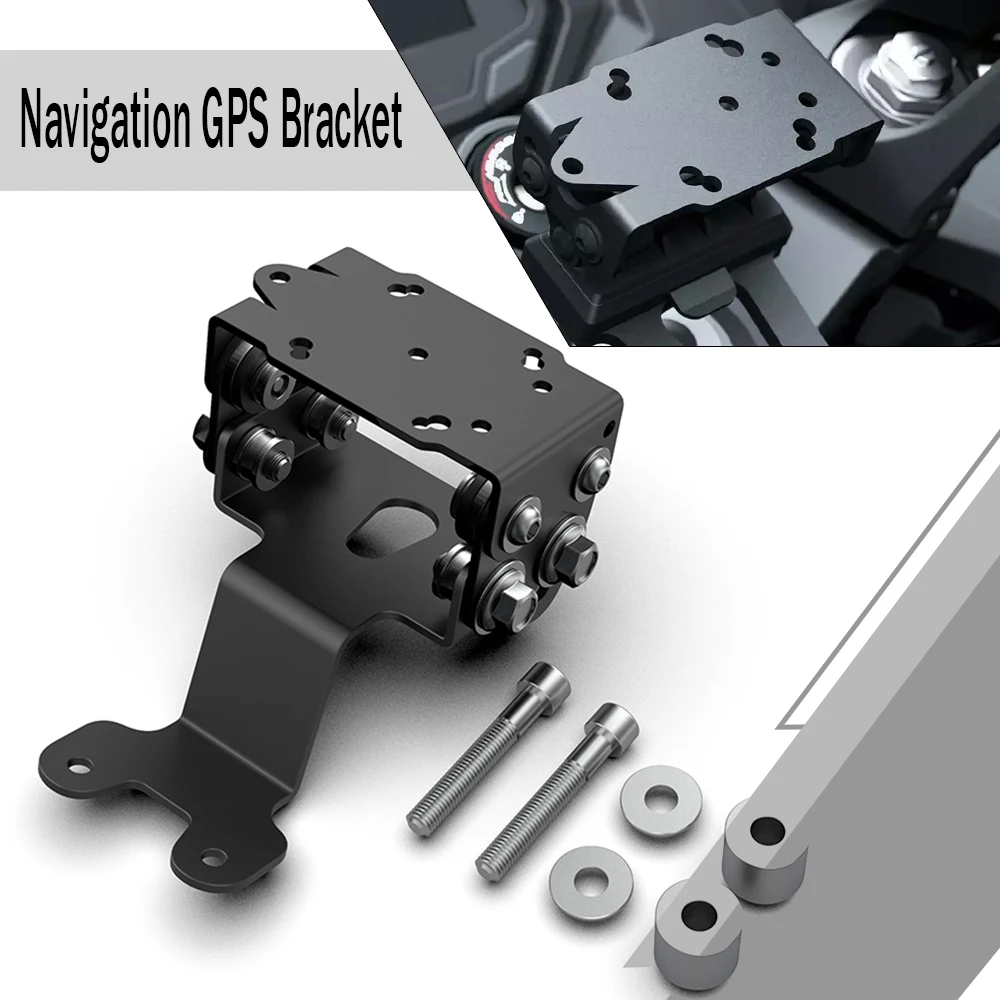 

Motorcycle Stand Holder Phone GPS Navigation Plate Bracket Adapt Holder For Kawasaki Ninja H2 SX H2SX 2018 2020 2019 Accessories