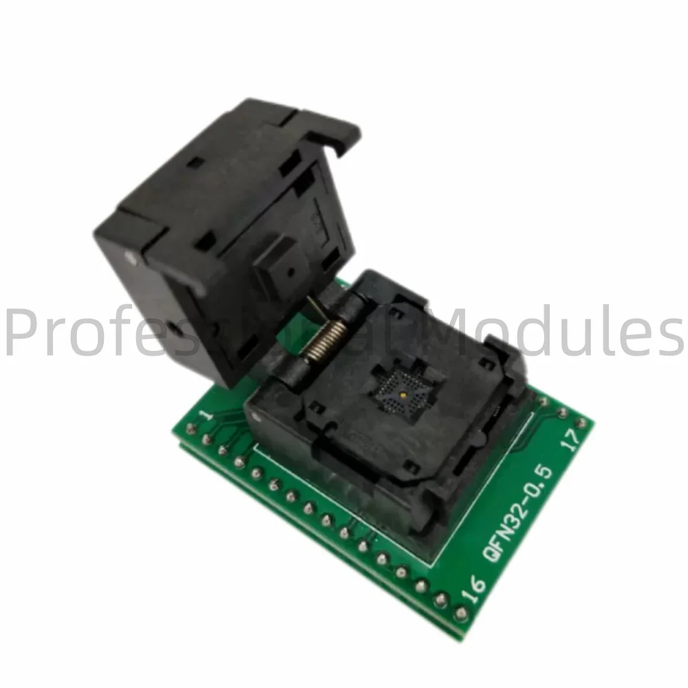 prise-de-test-double-couche-qfn32-pas-de-05-mm-prise-ic-5-5-prise-de-programmation-qfn32