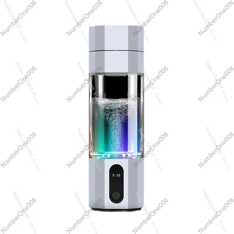 

Portable Rechargeable Hydrogen Water Ionizer Generator Machine, High Concentration Hydrogen Enriched Water Bottle for Daily Use