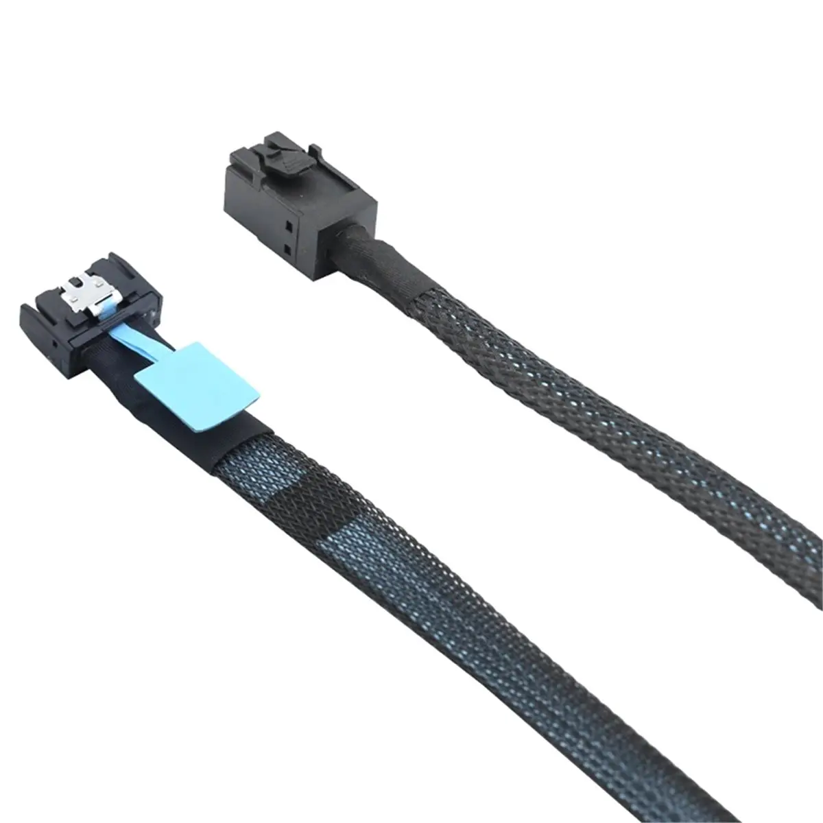 1M PCIE MCIO Slimline SFF-8654 4I to Oculink SFF-8611 4I PCI-Express 4.0 Gen5 for Server Adapter Cable Data Transfer