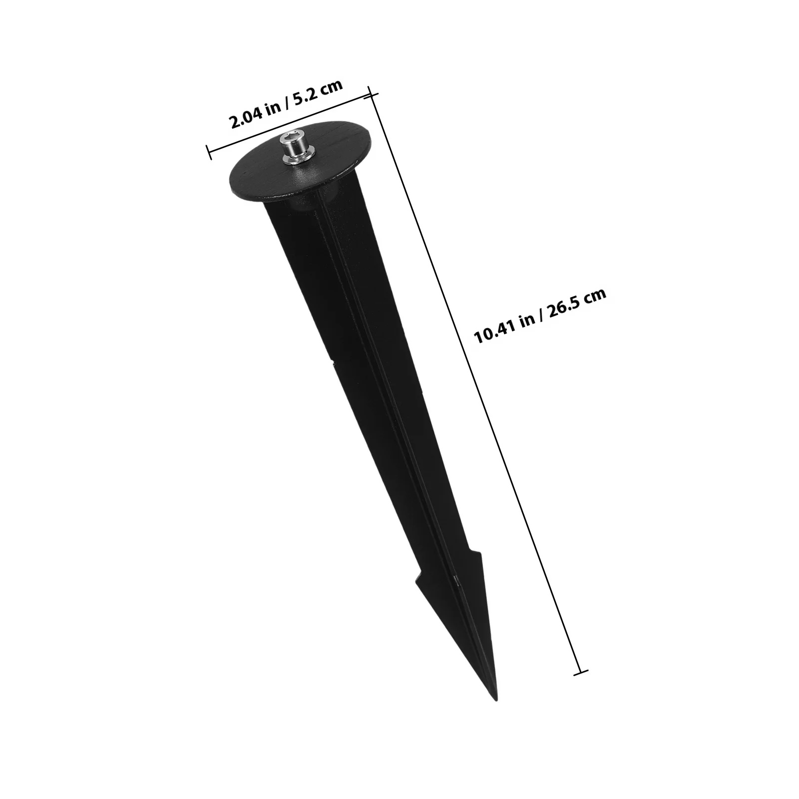 2 قطعة المسامير الأرضية الألومنيوم طويلة الأمد للأضواء في الهواء الطلق سهلة التجميع أجزاء إضاءة المناظر الطبيعية المسامير الأرضية الألومنيوم حصص