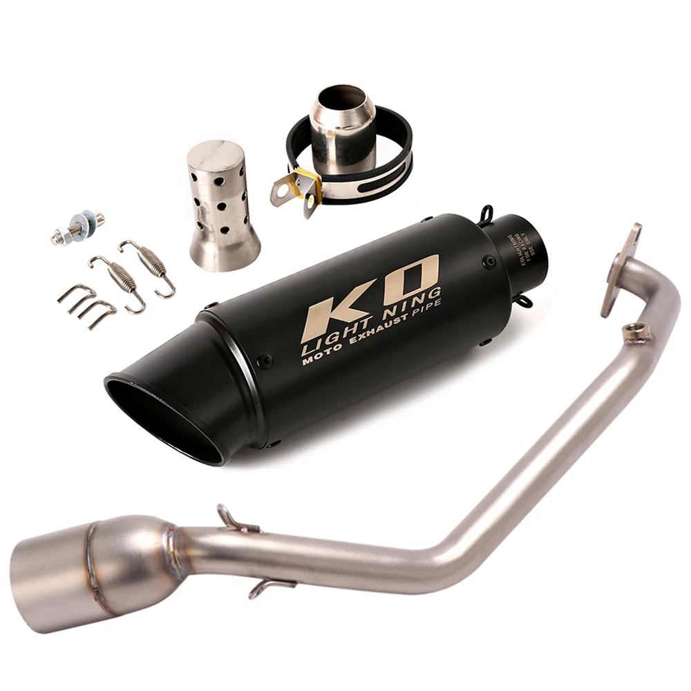 

For PCX125 150 160 2020-2025 Motorcycle Exhaust System Stainless Steel Header Pipe Escape Moto Muffler With DB Killer