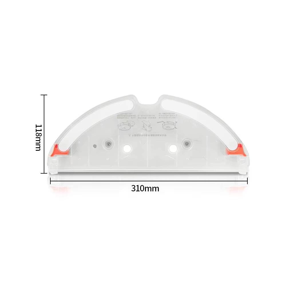 حامل ممسحة خزان المياه لـ Roborock (T7/T7 Pro/S5 Max/S50 Max/S55 Max/S6 Max) صندوق تخزين المياه الممسحة القماشية لـ Roborock T7