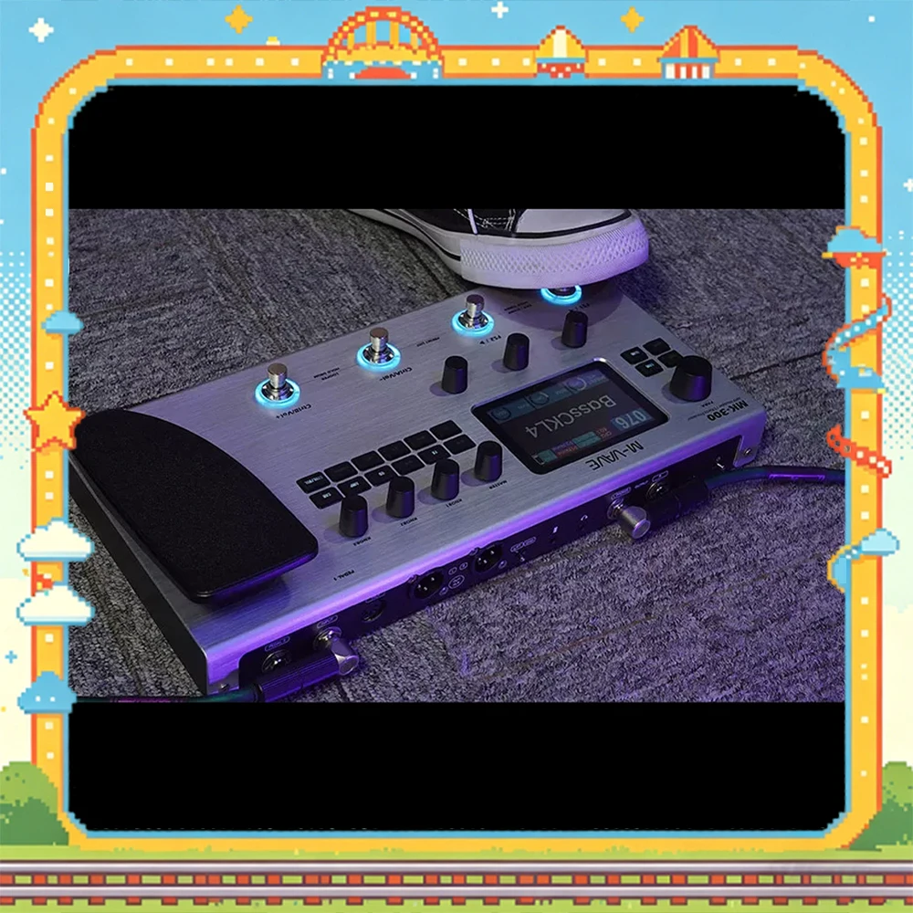 Looper Pedal Guitar - إم-في-في إم كي-300 دواسة تأثيرات متعددة