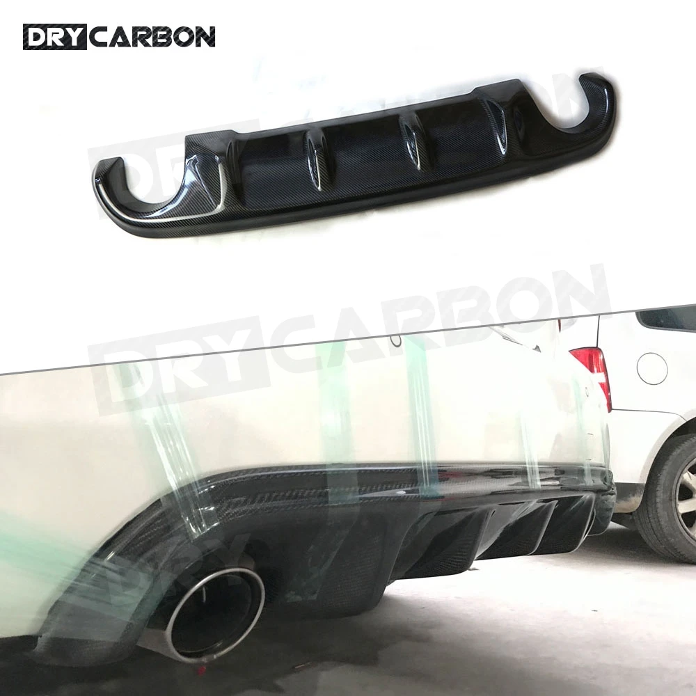 

Задний спойлер-диффузор из углеродного волокна для Infiniti Q50 Q50S 2014-2017 FRP, накладка на задний бампер, аксессуары