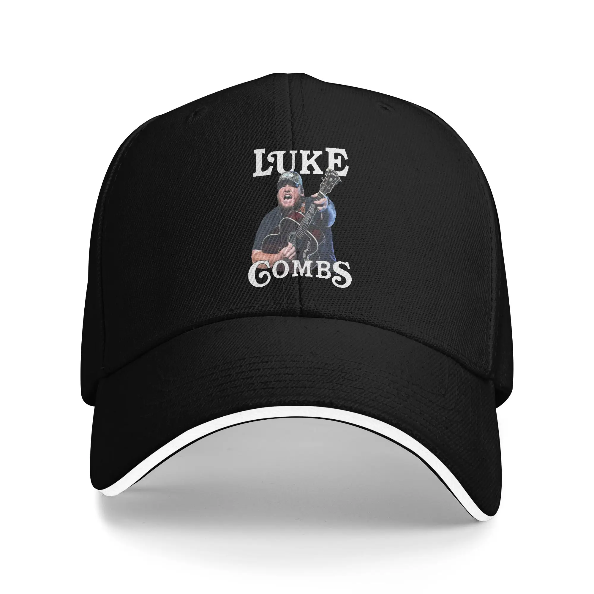Luke Combs My Kinda Saturday Night Tour Sun Baseball Cap Summer Stylish Hip Hop Hats For Unisex-Teens Tennis Skate Snapback Cap