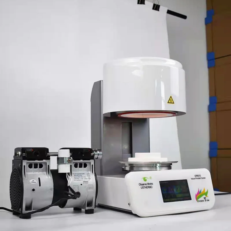 OP6000A Dental Lab Vacuum Pump Porcelain Furnace