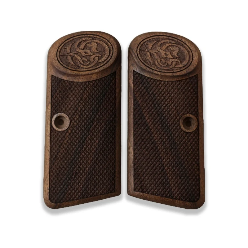 

KSD Brand Browning FN 1910 Compatible Walnut Grips Diamond