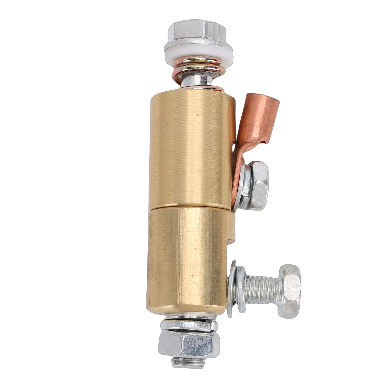 

500A Welding Ground Clamp Swivel Adapter 360 Degree Rotating Device for M10 Hole Diameter Clamps MIG MMA TIG ARC Projects