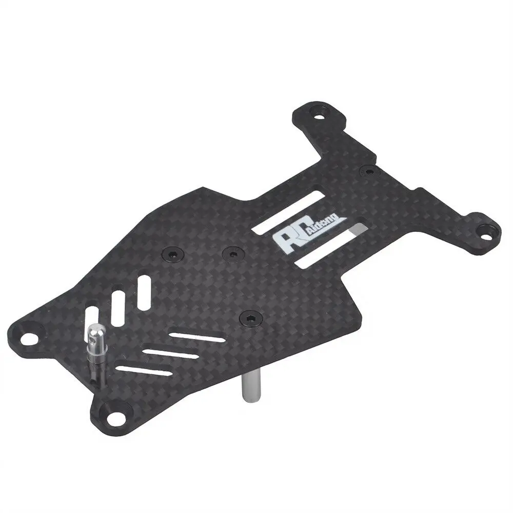 RcAidong Oberer Chassis-Kit aus Kohlefaser für 1/10 Traxxas 2WD Rustler / Rustler VXL / Bandit / Bandit VXL Upgrades-Teile
