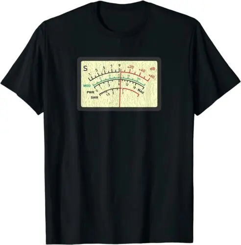 SWR Meter Amateur Ham Radio Novelty Distressed T-Shirt