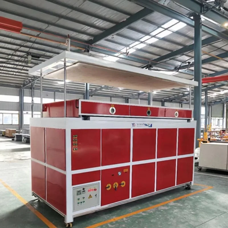 أفضل سعر آلة تشكيل الفراغ اليدوية ثلاثية الأبعاد للعلامات PET & PE ABS حالة القابض الحراري مع مكونات PLC الأساسية