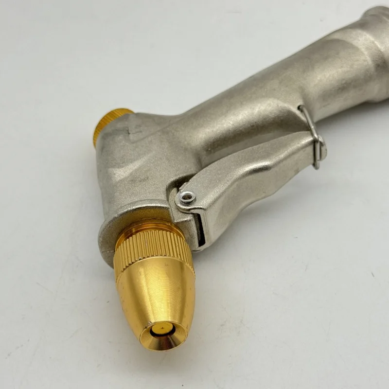 High Pressure Water Spray Gun Metal Brass Nozzle Garden Hose Pipe Lawn Car Wash Sprayer Sprinkler Car Wash Tool Water Guns XY002