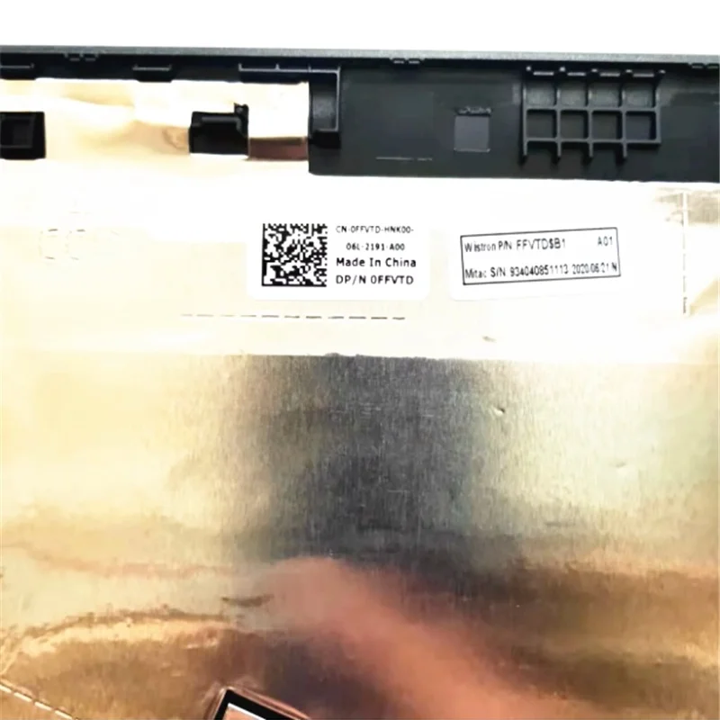 

НОВЫЙ ОРИГИНАЛЬНЫЙ чехол для задней панели ЖК-дисплея ноутбука DELL Latitude 5300 E5300 FFVTD 0FFVTD