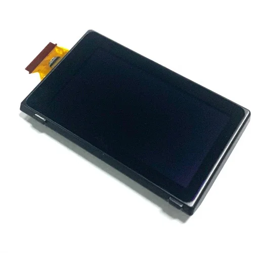 شاشة عرض LCD جديدة لكاميرا Sony NEX-5R NEX-5T باللون الأسود/الفضي مع إضاءة خلفية تعمل باللمس وجزء إصلاح رقمي للإطار