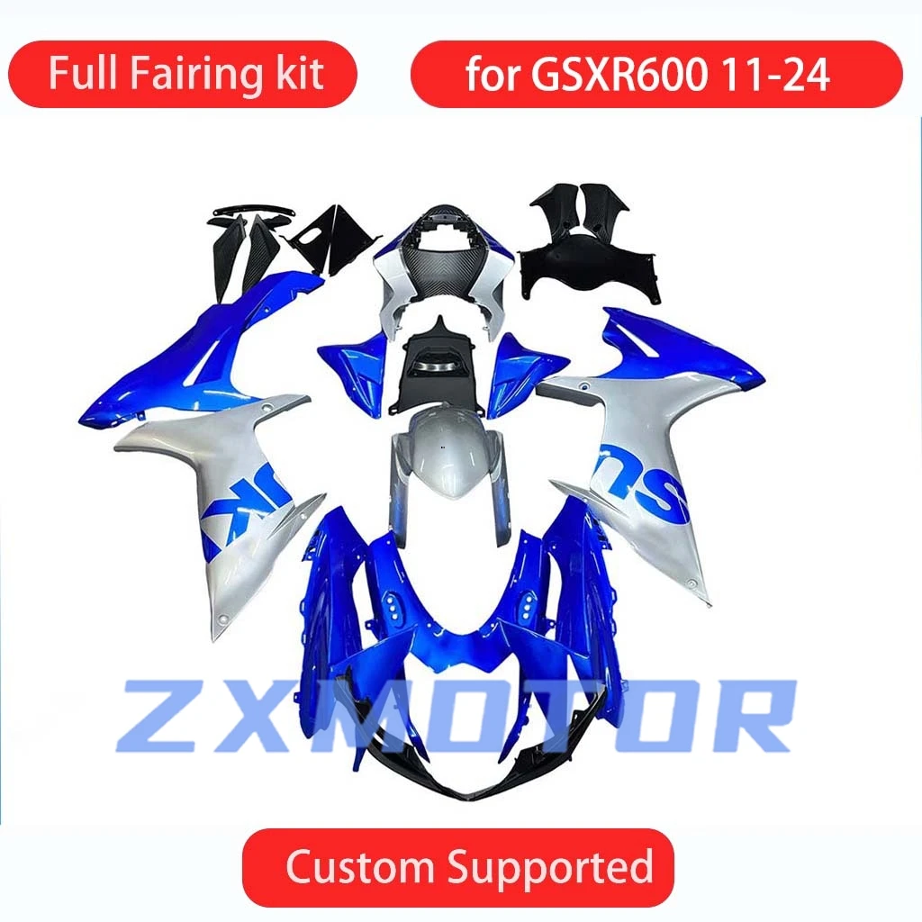 Für GSXR600 GSXR750 2011-2024 Verkleidungsset GSXR 600 750 11-24 Motorradverkleidungen ABS Spritzguss Kunststoff Vollverkleidung