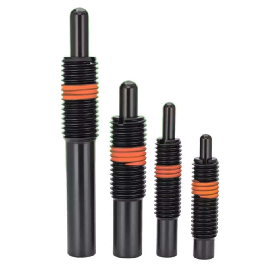 스프링 플런저 헤비듀티 PJH 텔레스코픽 스프링 포지셔닝 락 핀 탑 소재 안전핀 스프링 탑 와이어 PJL/PJX