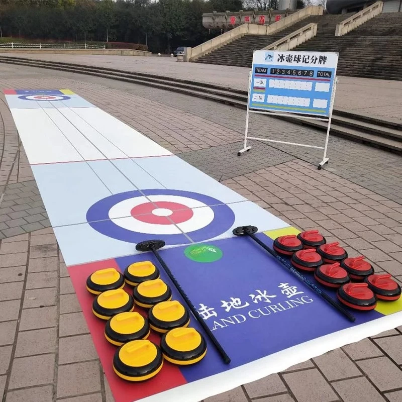 

Ground curling ball, dry land curling, imitation ice curling, sports campus curling teaching