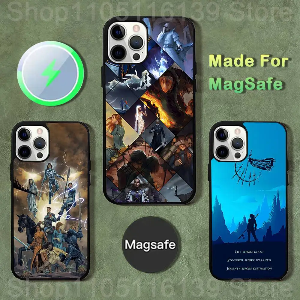 

Stormlight Archive Knights Phone Case For iPhone 17,16,15,14,13,12,11,Pro,Max,Plus,Mini,SE4,E Magnetic Magsafe Wireless Charging