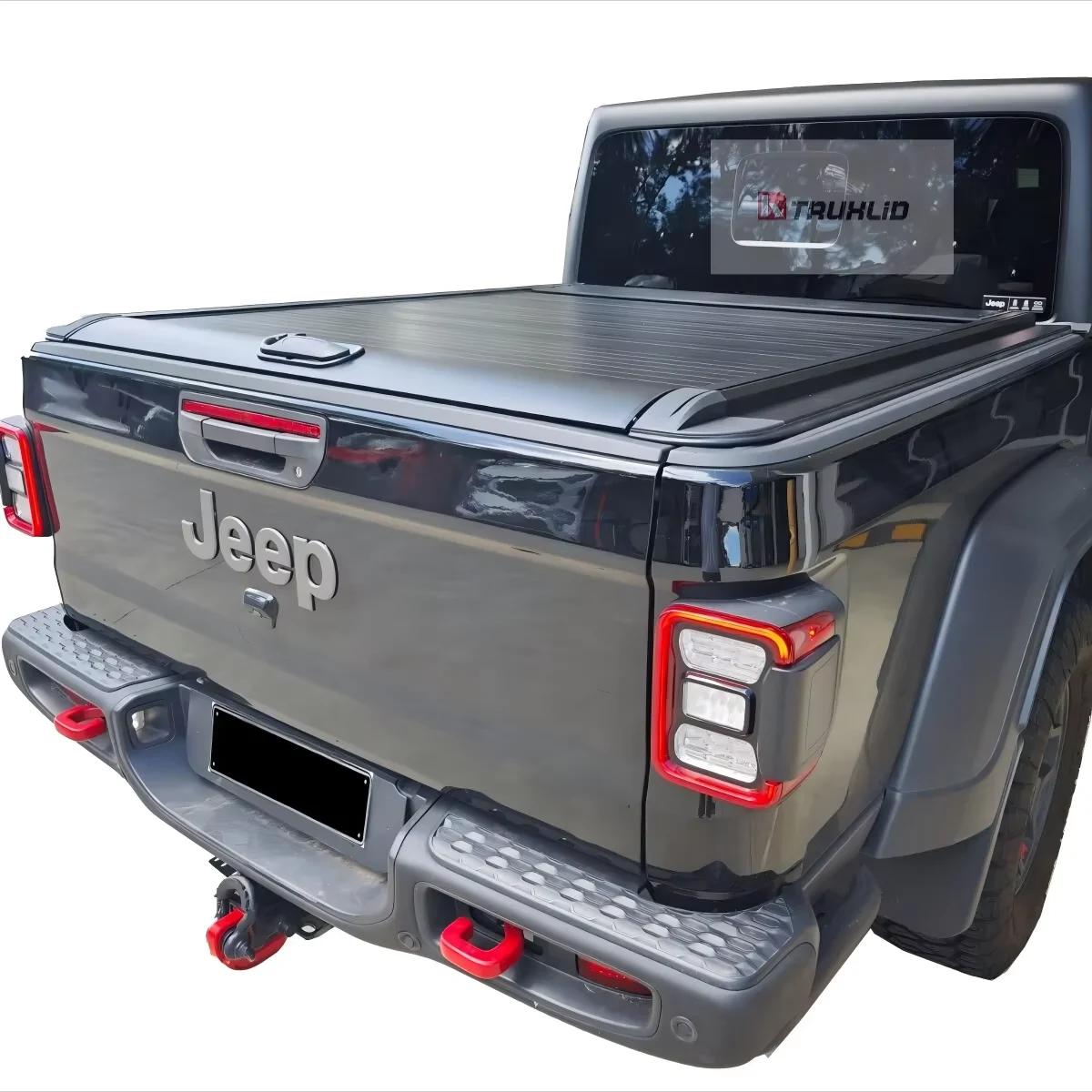 

Roller Shutter Tonneau Hard Lip Cover for 2019-2025 Jeep Gladiator Manual Roll Folding GMC Sierra Silverado Ram Toyota Isuzu