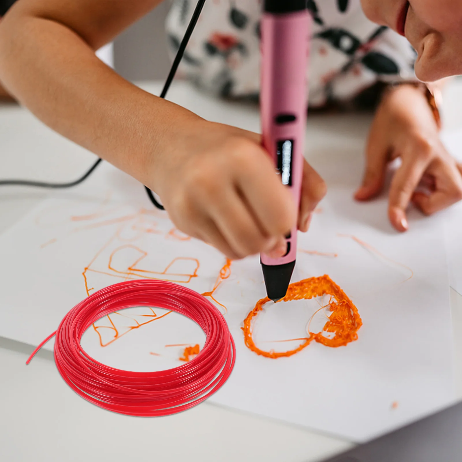 

10 Meters Printing Pen Filament 1.75Mm Pla Abs Refill For 3D Drawing Tools Vacuum Sealed Low Shrinkage 3D Printer Filament