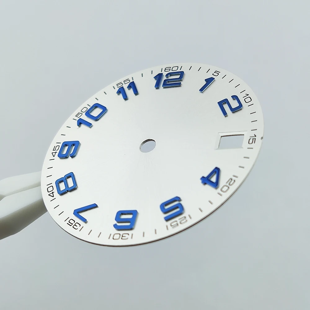 28.5mm New Styles Watch Dial nh35 Sterile Dial Green Luminous Watch Face Watch Parts  Fit NH34/NH35/NH36 Movement