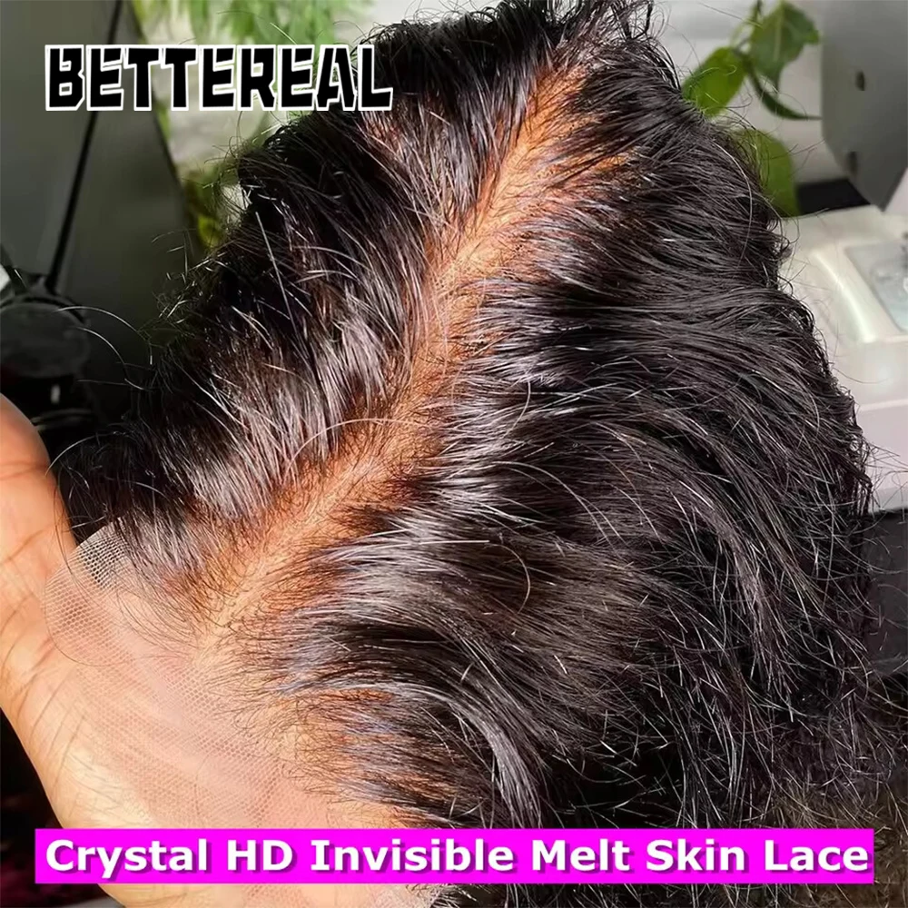 Real 13x6 HD Lace Frontal Straight 13x4 Transparent Lace Frontal Closure Peruvian Virgin Raw Hair Pre Plucked Nature Hairline