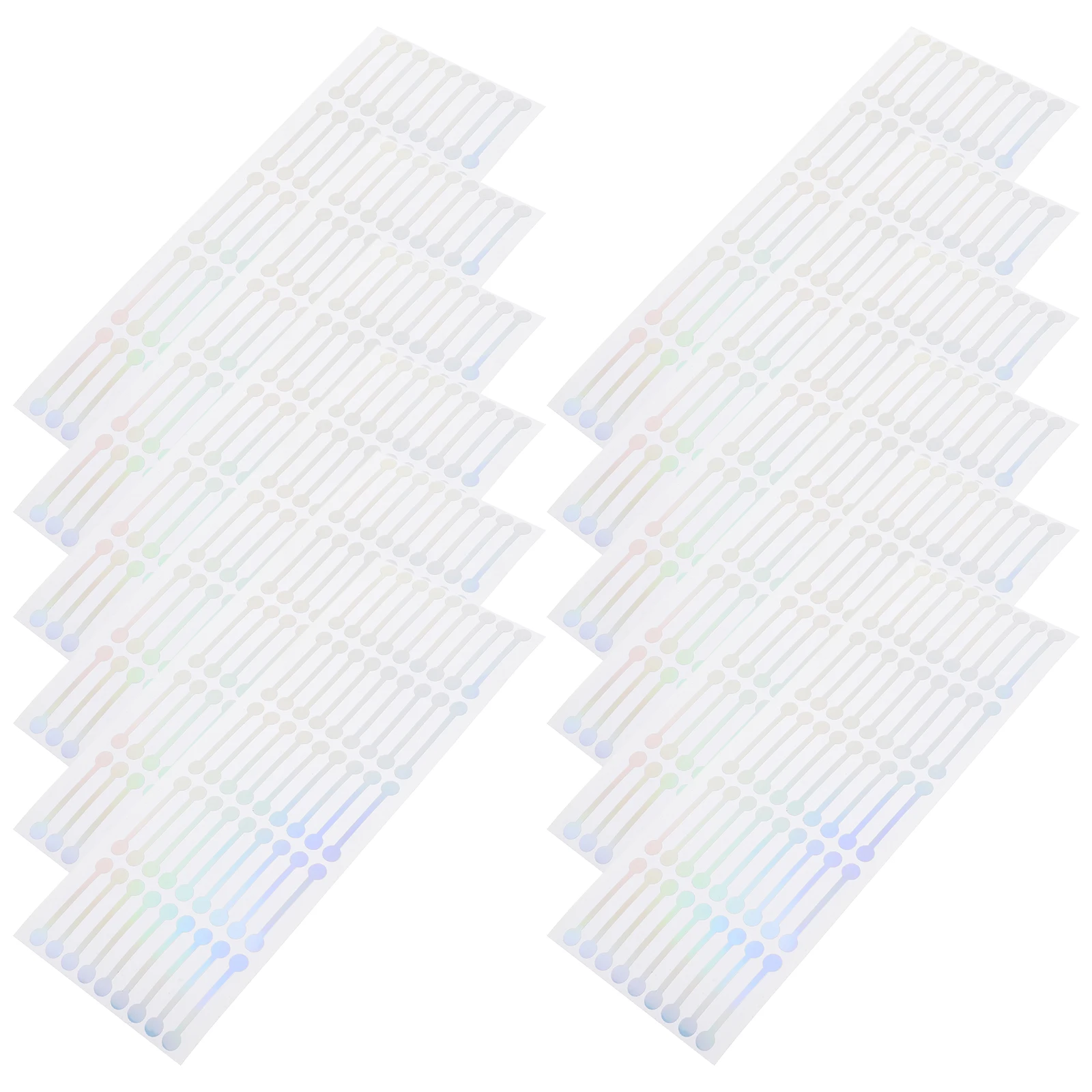 500 قطعة ملصق ختم بولي كلوريد الفينيل ملصقات التعبئة والتغليف ذاتية اللصق لصندوق الزجاجات هدية التفاف صناعة التجميل ملصقات الختم #2