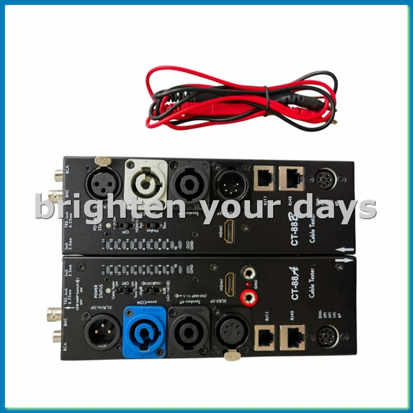 CT-88 Separate Multi-Function Line Meter XLR Signal Line Meter -Compatible Automatic Audio Side Line Meter-ABFB