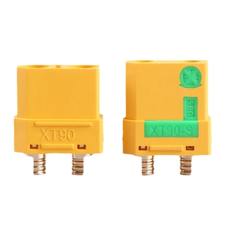 

10PCS Amass XT90-S anti-ignition plug with sheath model aircraft battery ESC connector high current